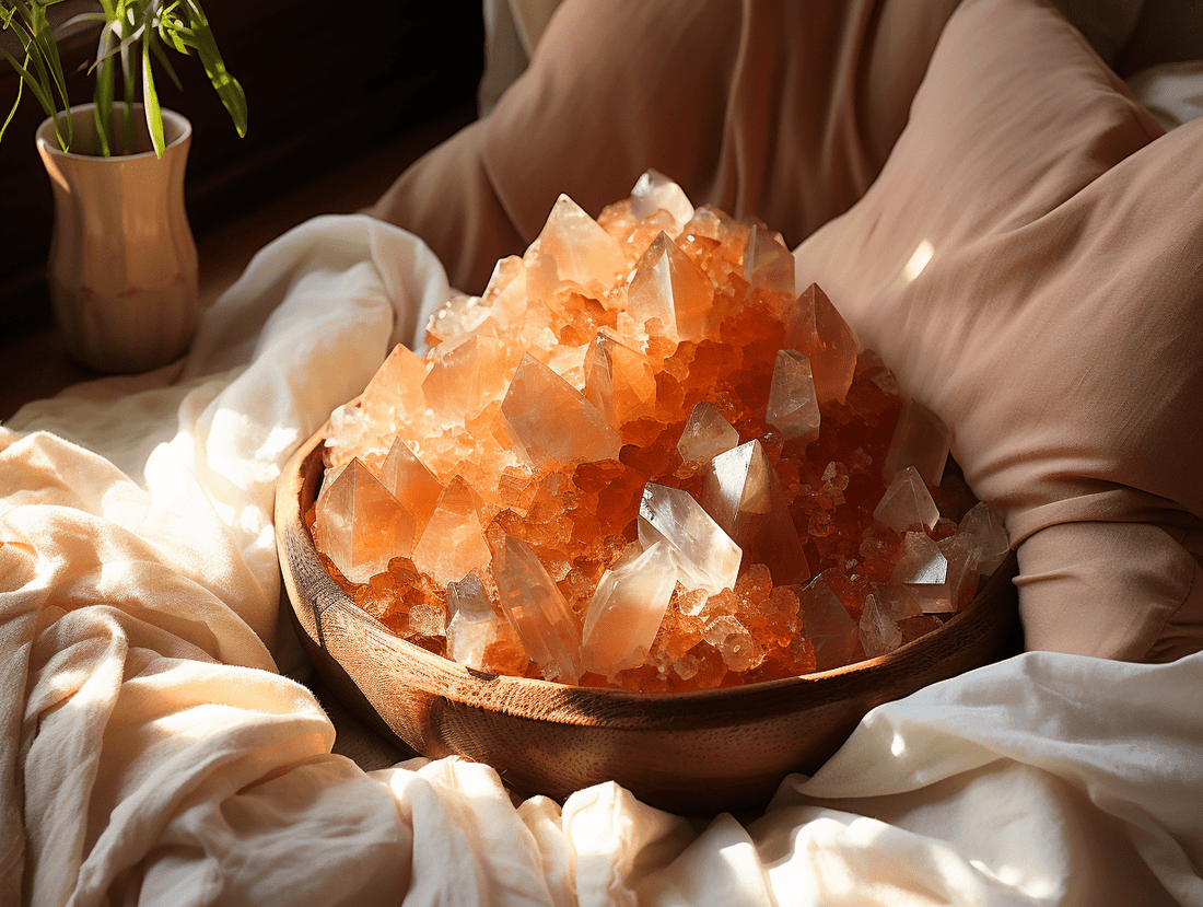 🍊Calcite Orange- Rouge - L'Harmonie Précieuse