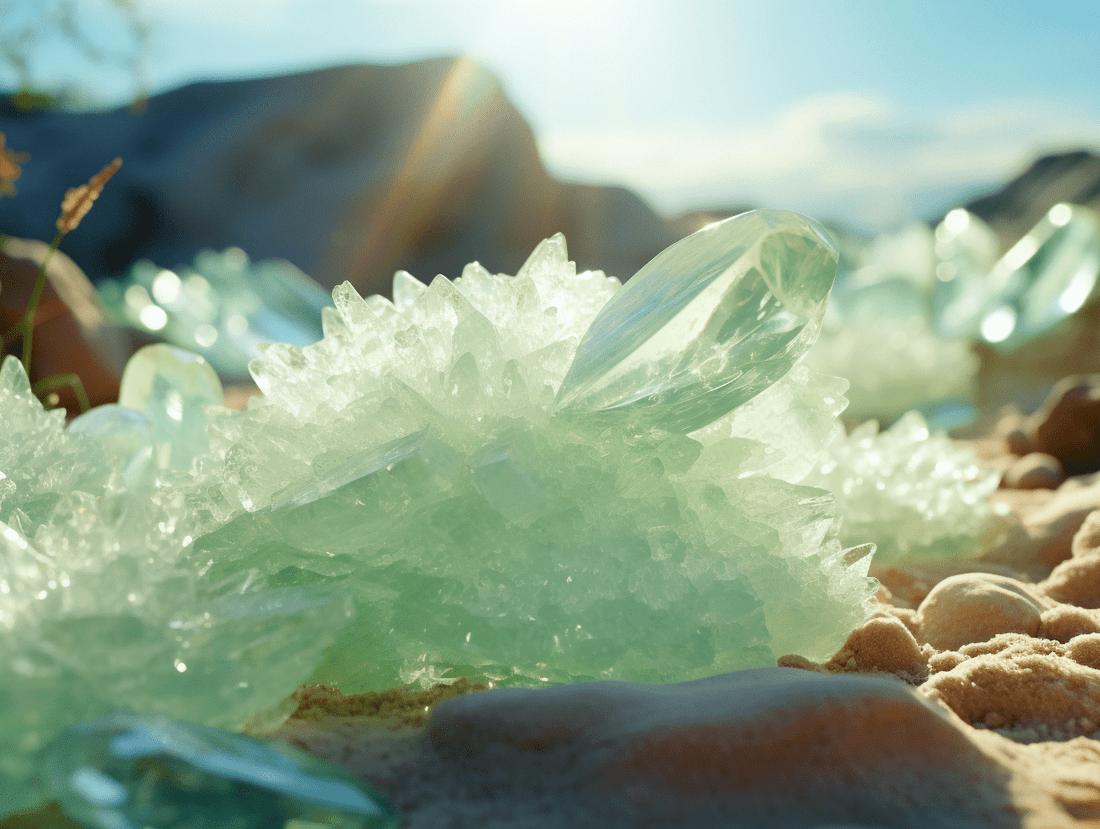 💚 Calcite verte - L'Harmonie Précieuse