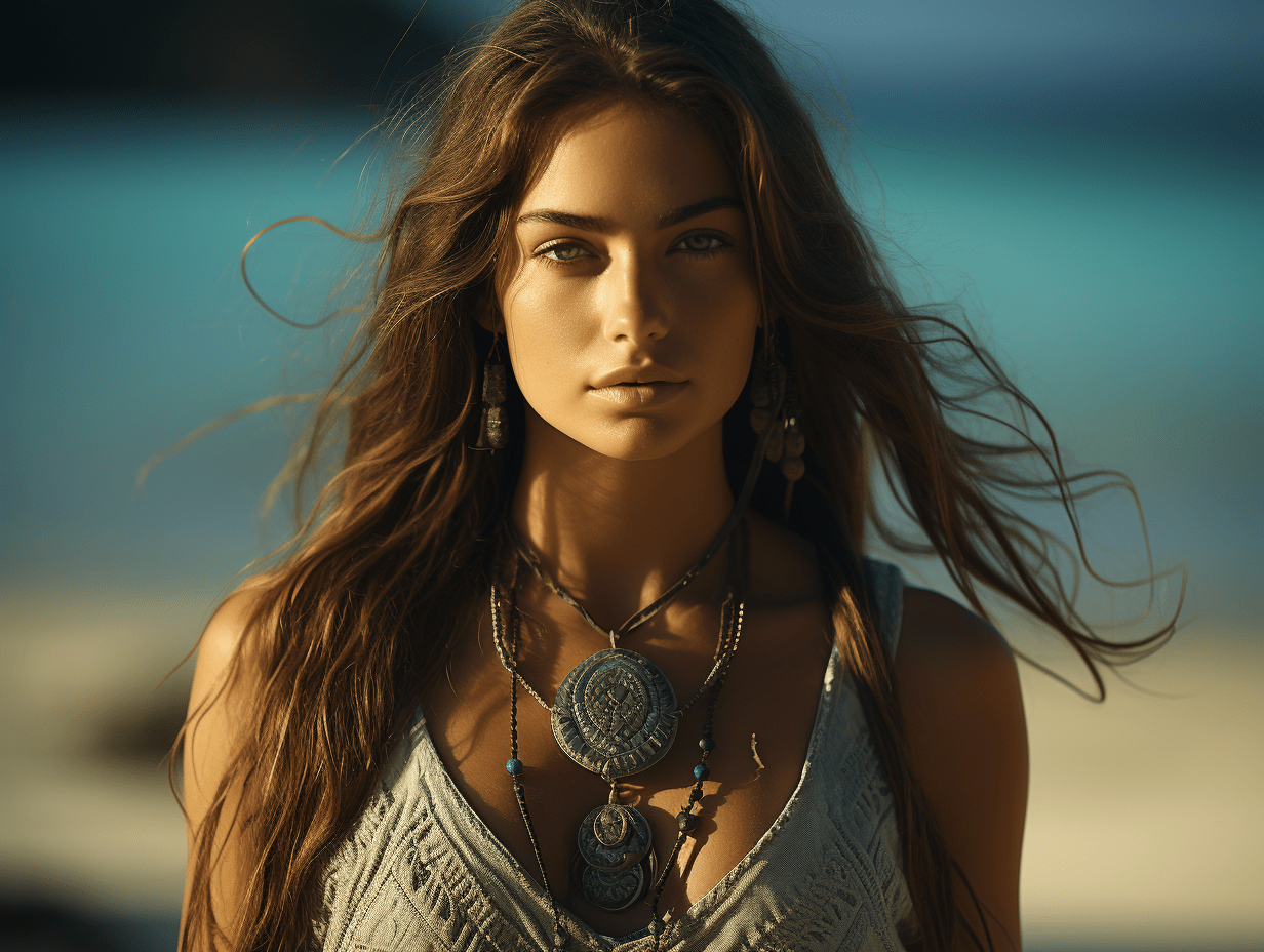 TALISMAN HINA - Cauri de Tikehau Collier (60cm), , création artisanale – L'Harmonie Précieuse