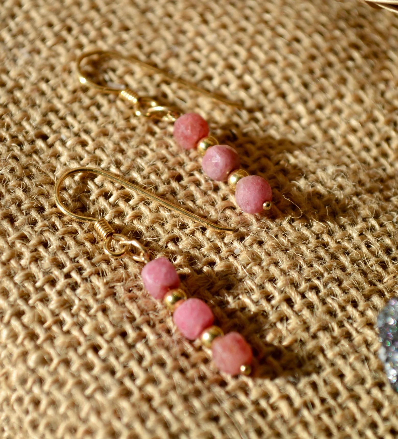 TALISMAN VESTA - Boucles d’oreilles Rubis, , création artisanale – L'Harmonie Précieuse